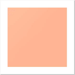 Pastel Peach Nougat Current Fashion Color Trends Posters and Art